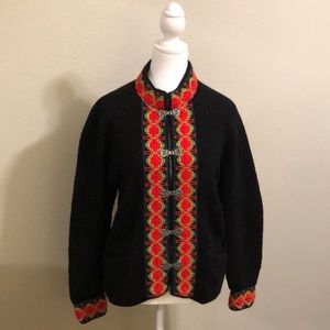 Brooks Brothers wool cardigan. Size small. Made in Denmark.